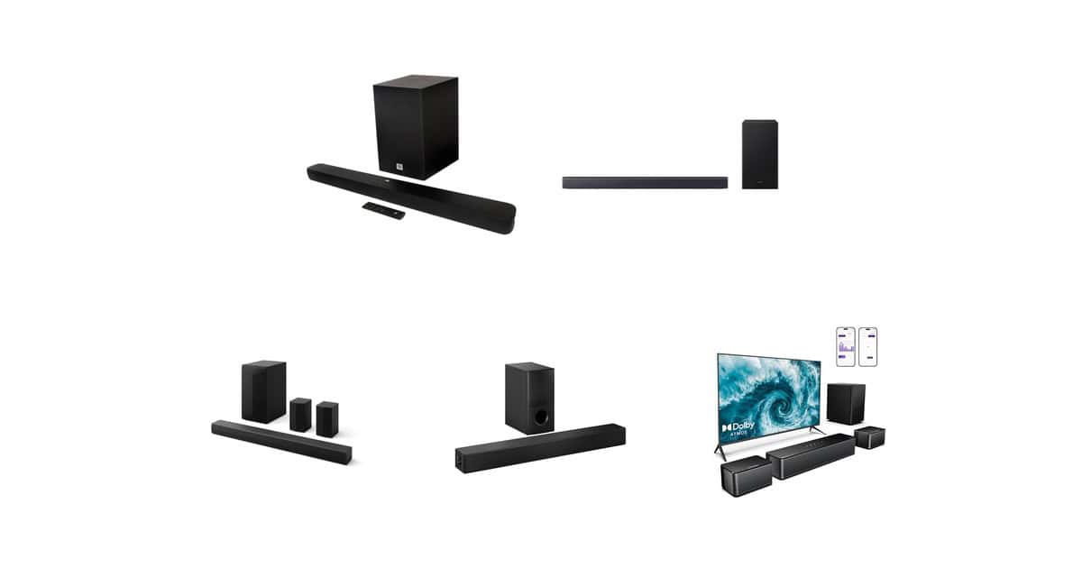 10 melhores ofertas de Soundbars para turbinar o som da sua casa
