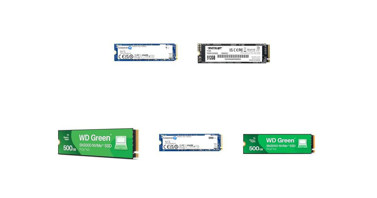 5 ofertas de SSDs e Armazenamento que vale a pena conferir agora