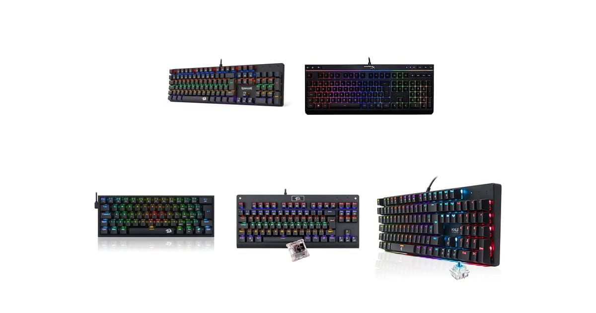 5 ofertas imperdíveis de Teclados Mecânicos para turbinar seu setup