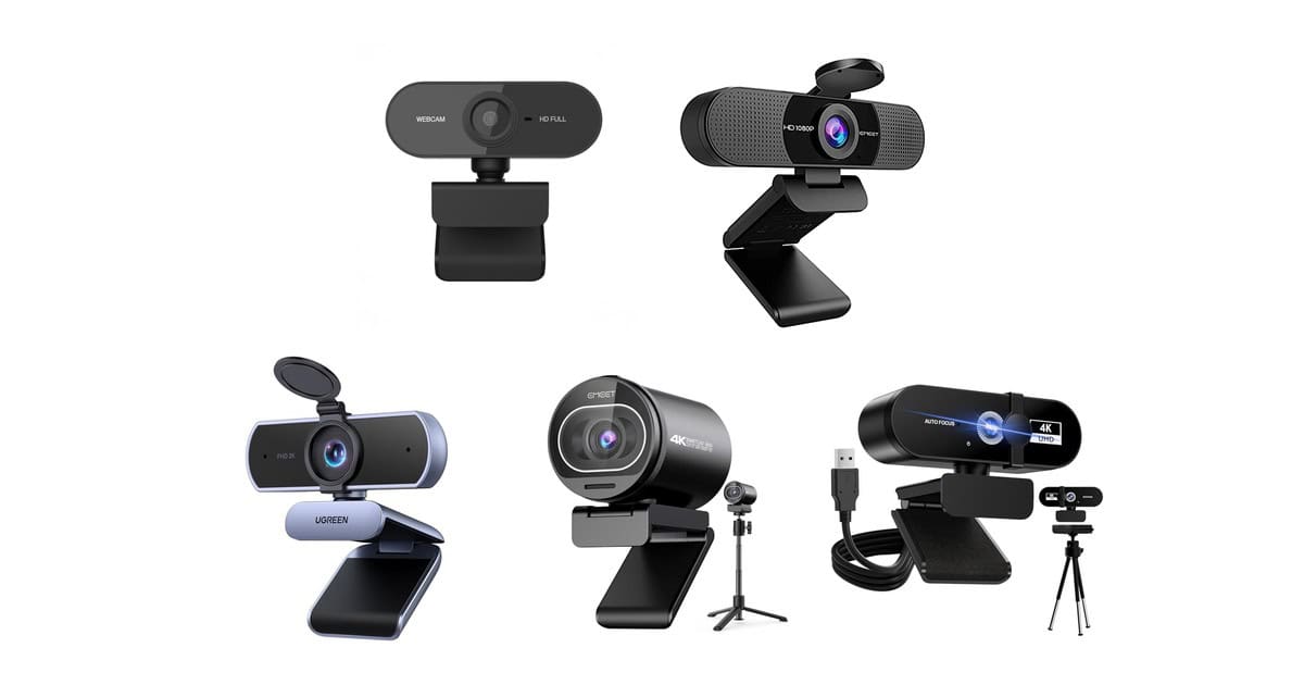 5 ofertas de Webcams e Microfones para turbinar seu home office e streaming