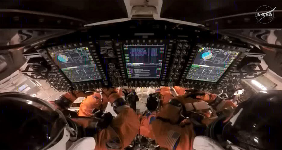 artemis 2 cápsula orion