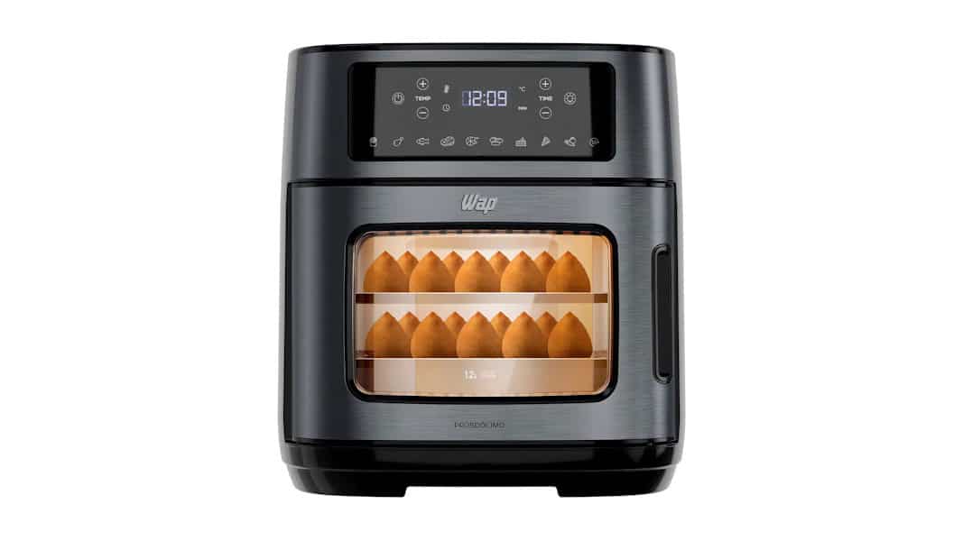 Fritadeira Elétrica Wap Air Fryer Oven Digital 12 Litros