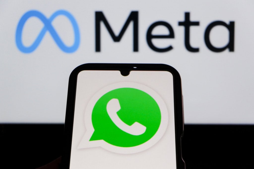 logos de meta e whatsapp