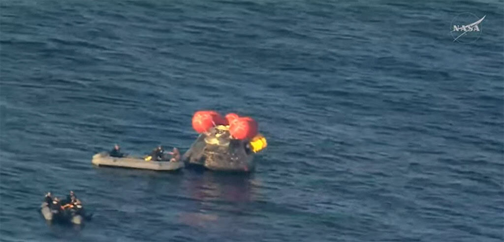 resgate orion artemis 2