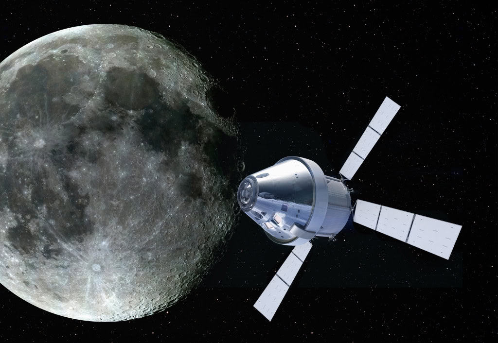 orion espaçonave cápsula artemis 2 lua