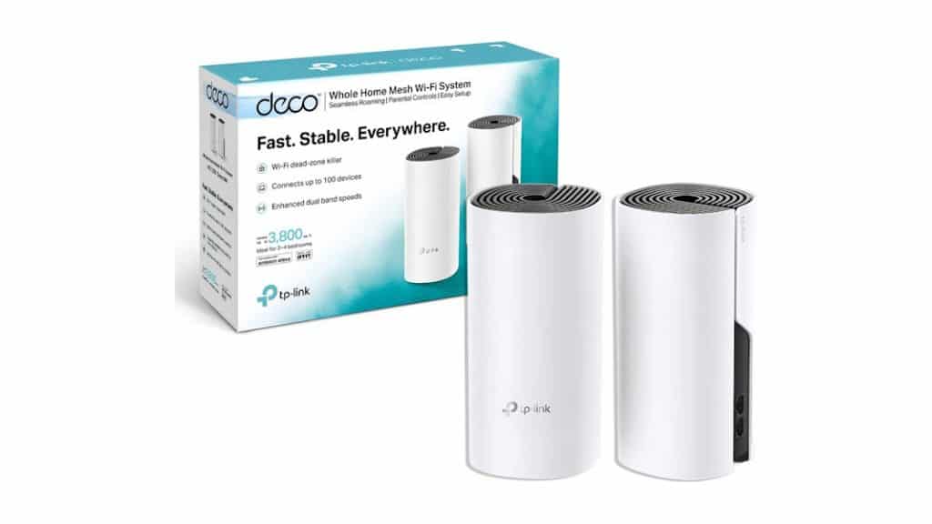 Kit roteadores TP-Link Mesh Deco M4 - 2 unidades