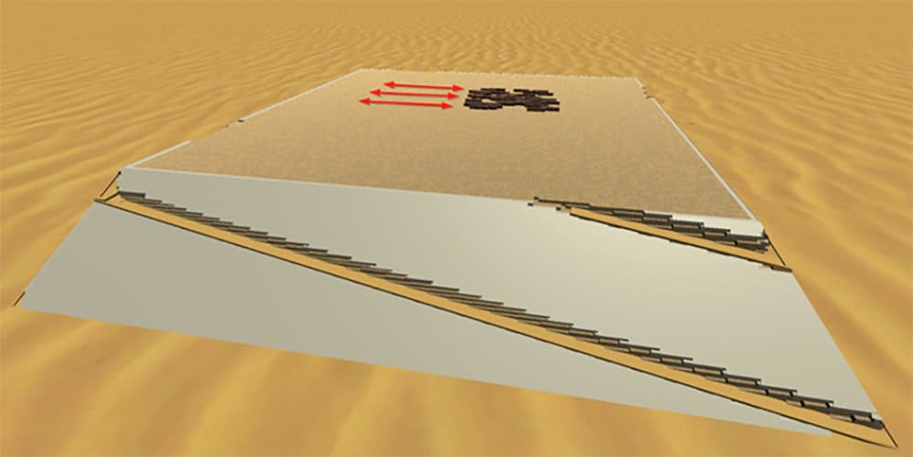 pirâmide de gizé egito 3D rampa