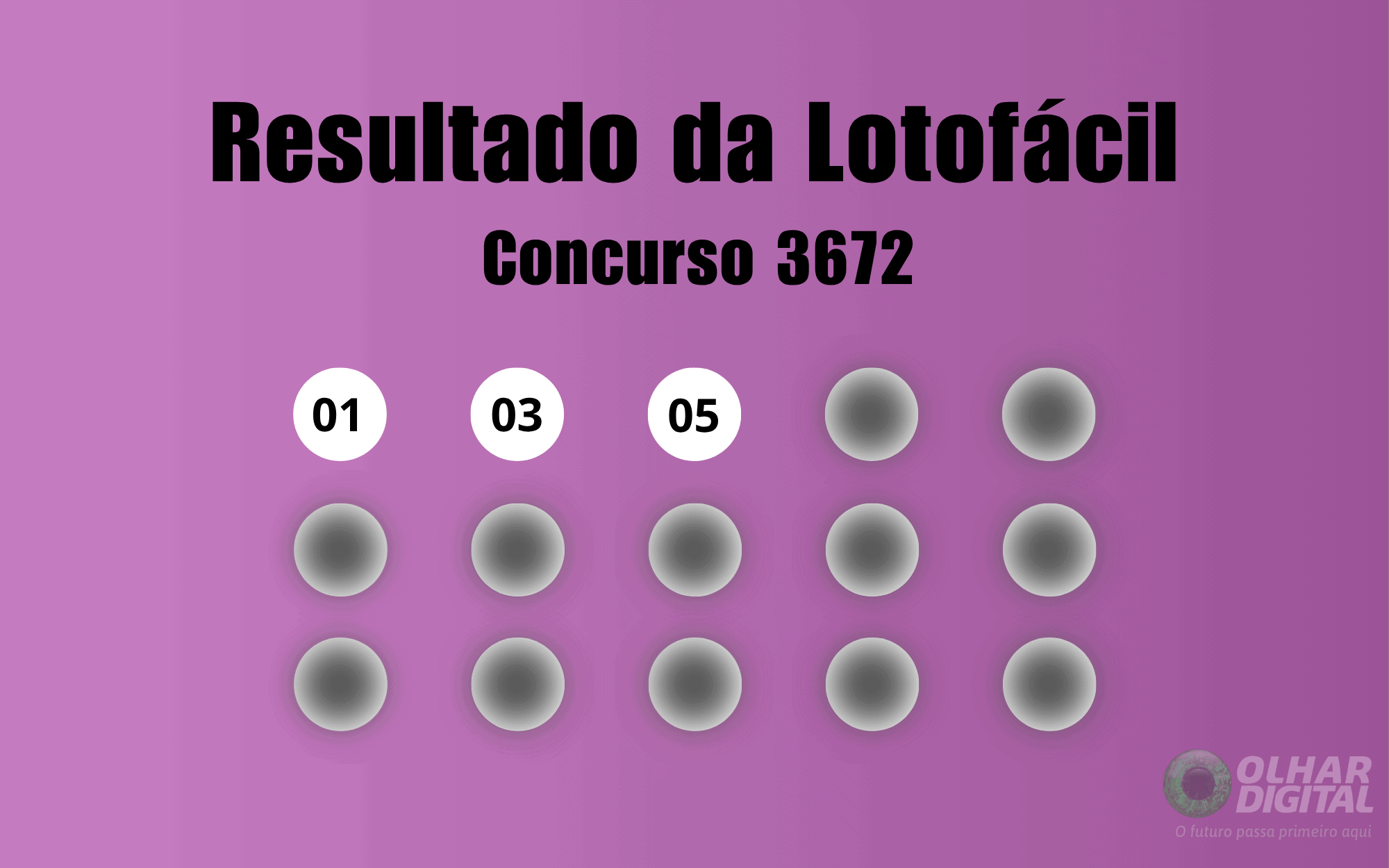 Resultado da Lotofácil de hoje: veja números e ganhadores do concurso 3672 (terça, 28/04)