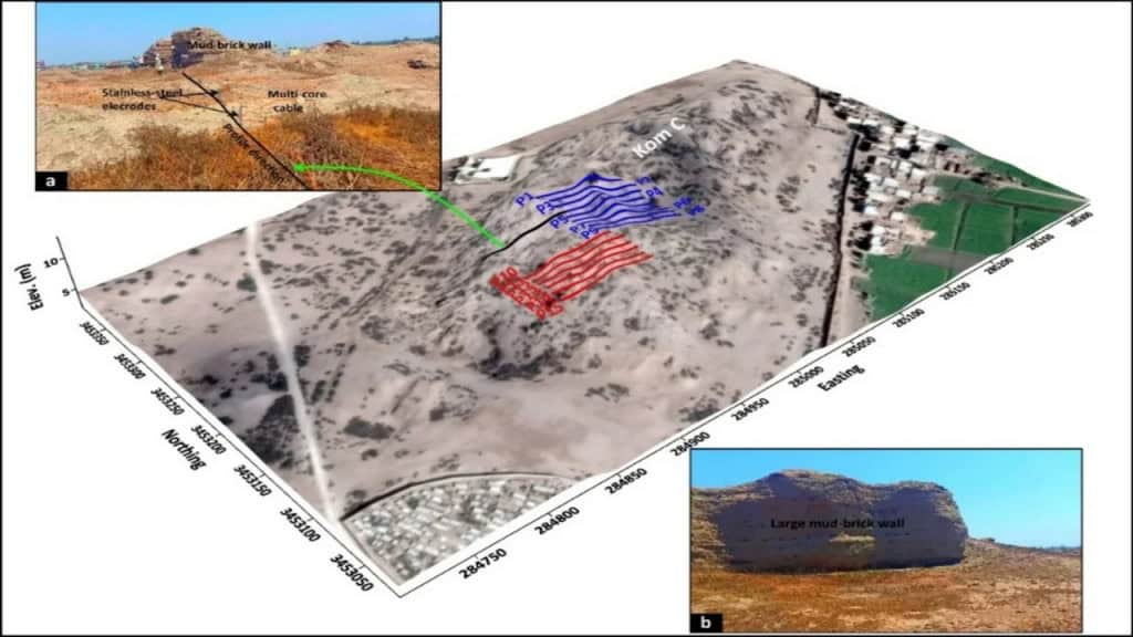 Satélite identifica metrópole subterrânea no Egito localizada precisamente sob uma cidade histórica já documentada