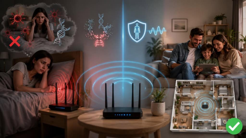 Deixar o wi-fi ligado enquanto dorme realmente gasta bateria e faz mal à saúde?