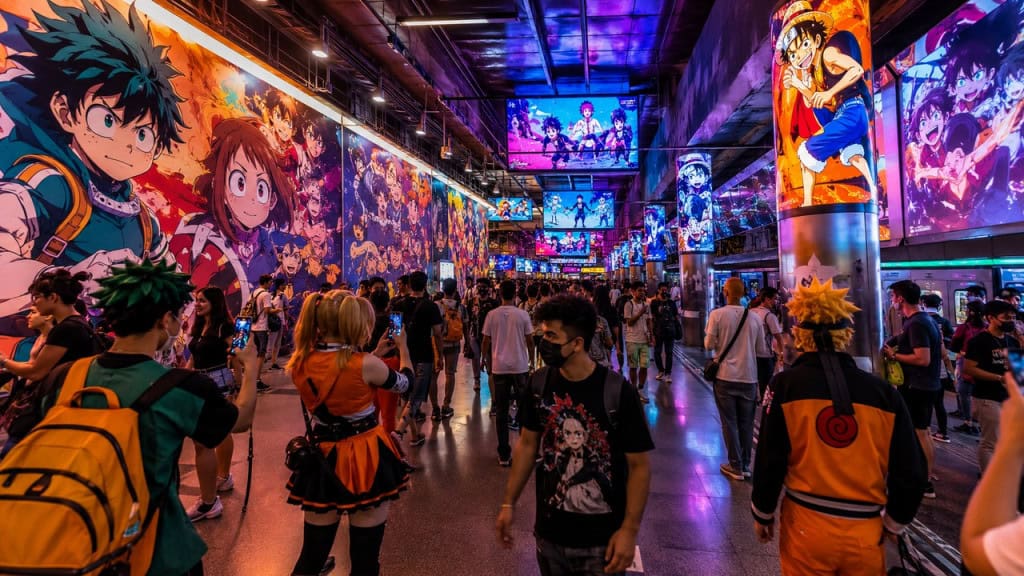 O evento gigante da Crunchyroll que vai espalhar animes pelas ruas do Brasil