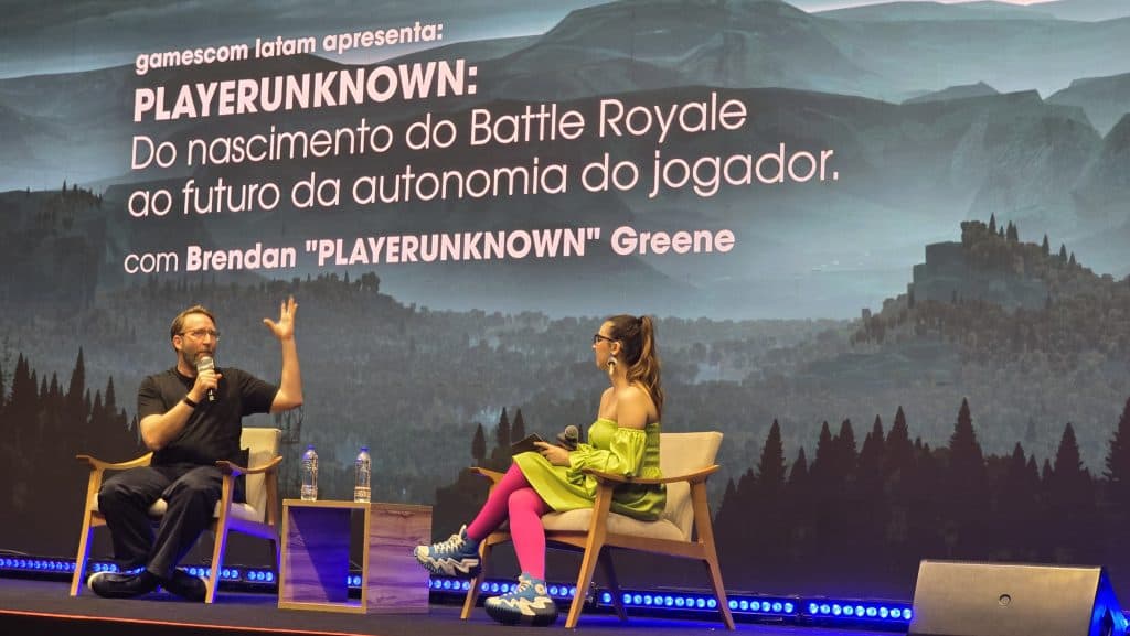 Painel de Brendan Greene - gamescom latam 2026
