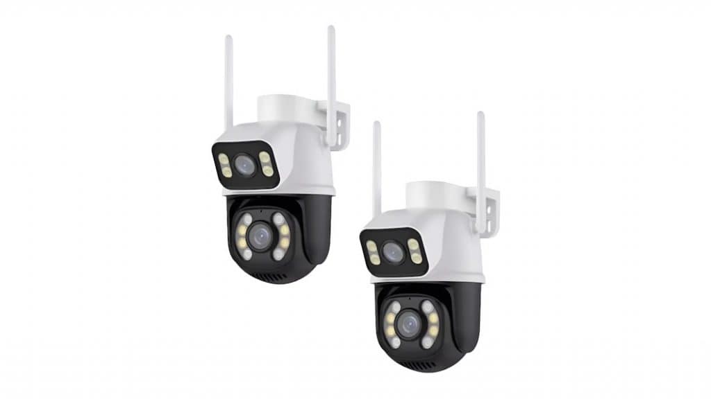 Kit com duas câmeras externas A28
