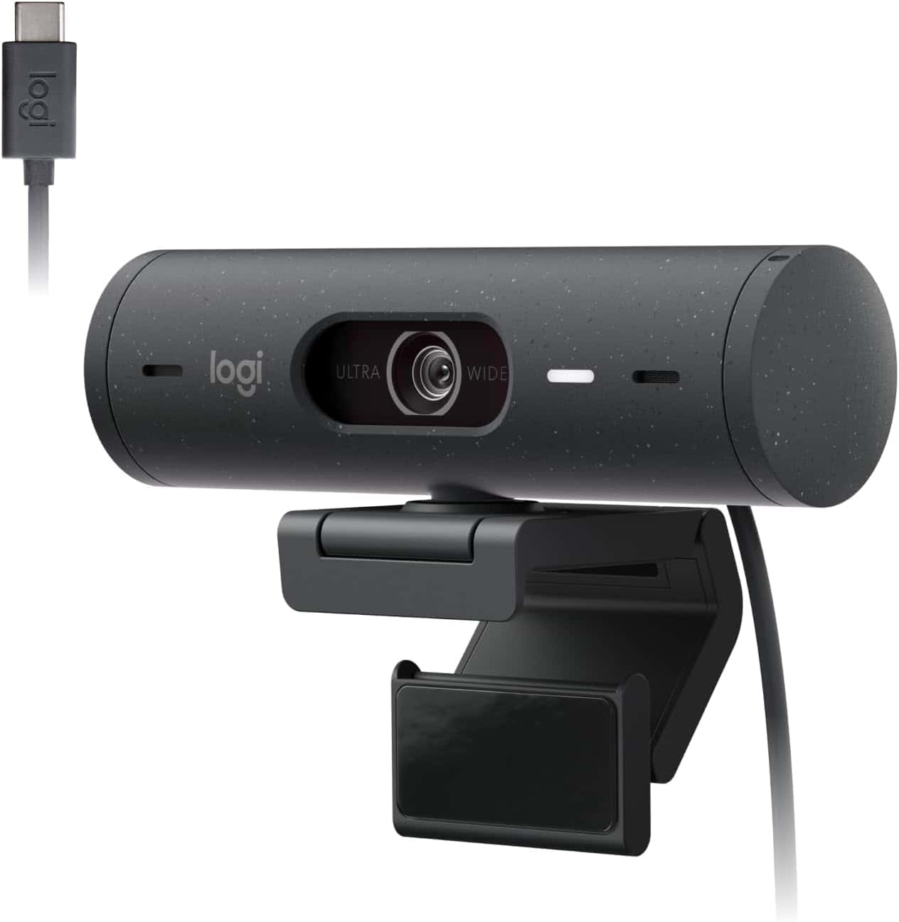 Webcam Full HD Logitech Brio 500 com Microfones Duplos