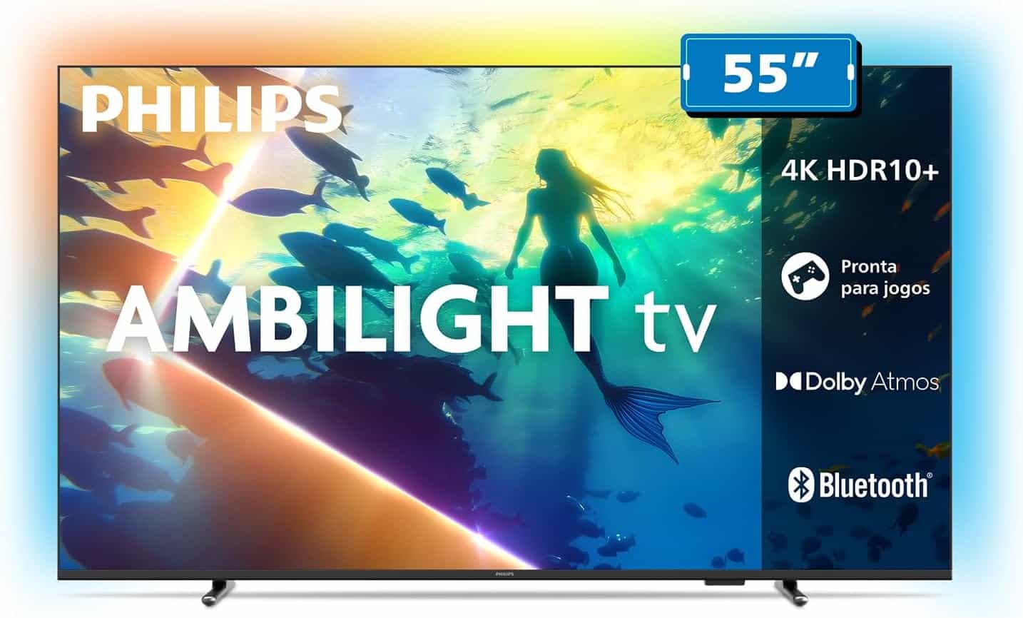 PHILIPS, Smart TV Ambilight 55