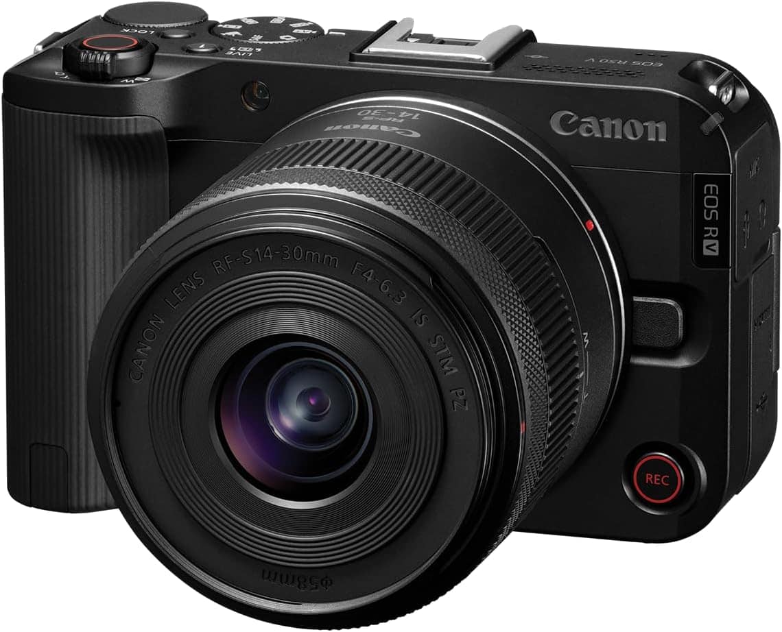 Canon EOS R50 V com RF-S14-30 mm
