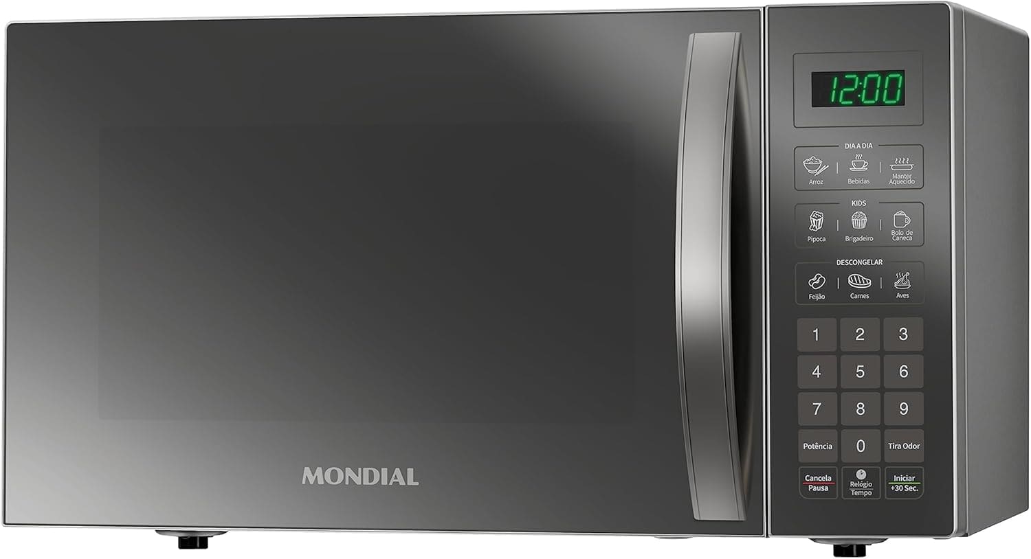 MONDIAL Micro-Ondas, Espelhado