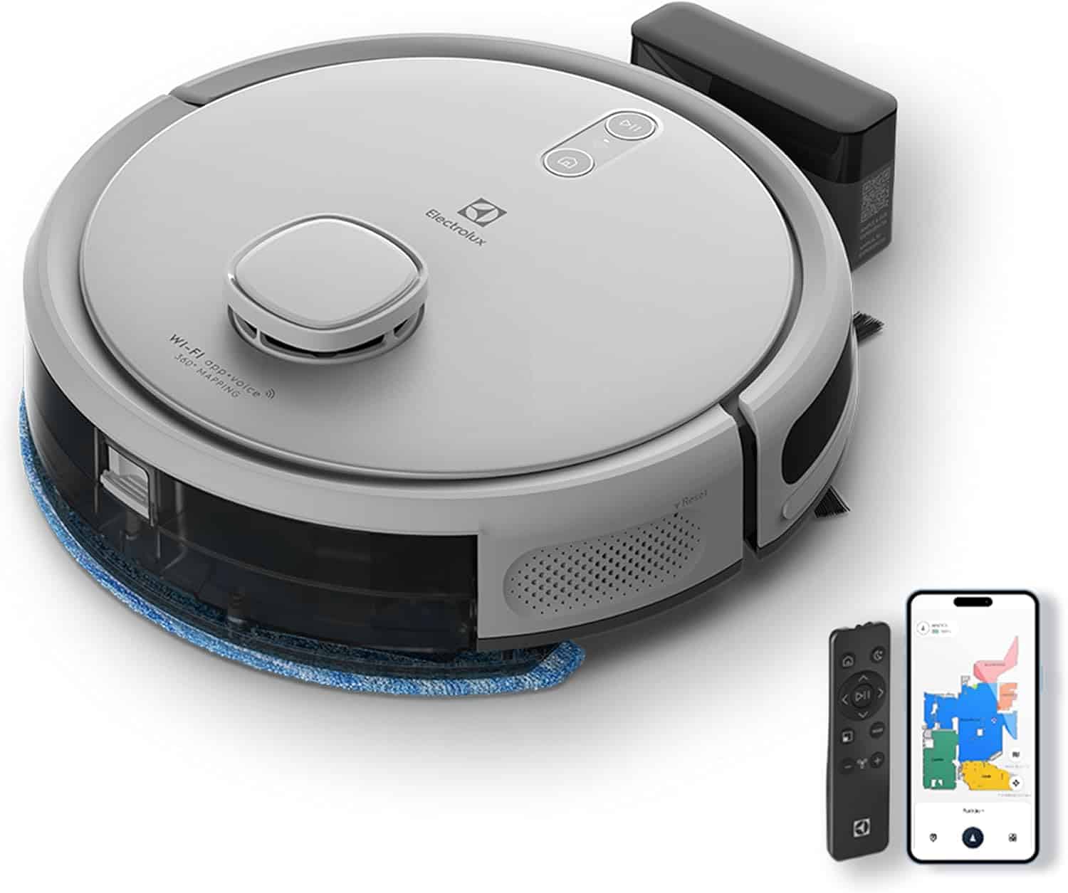 Electrolux Robô Aspirador de pó 4 em 1 Wi-Fi MOP