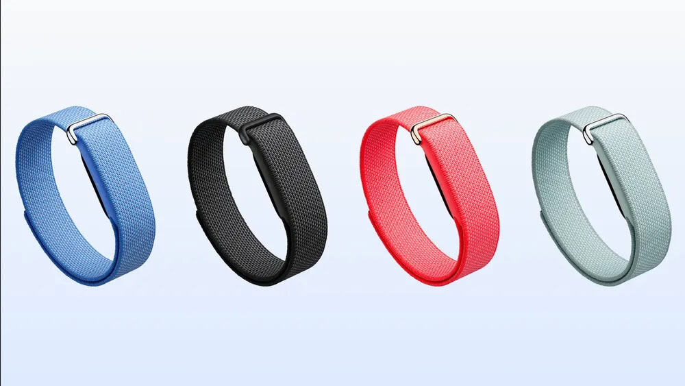 Pulseiras Performance Loop Band do Fitbit Air em diferentes cores