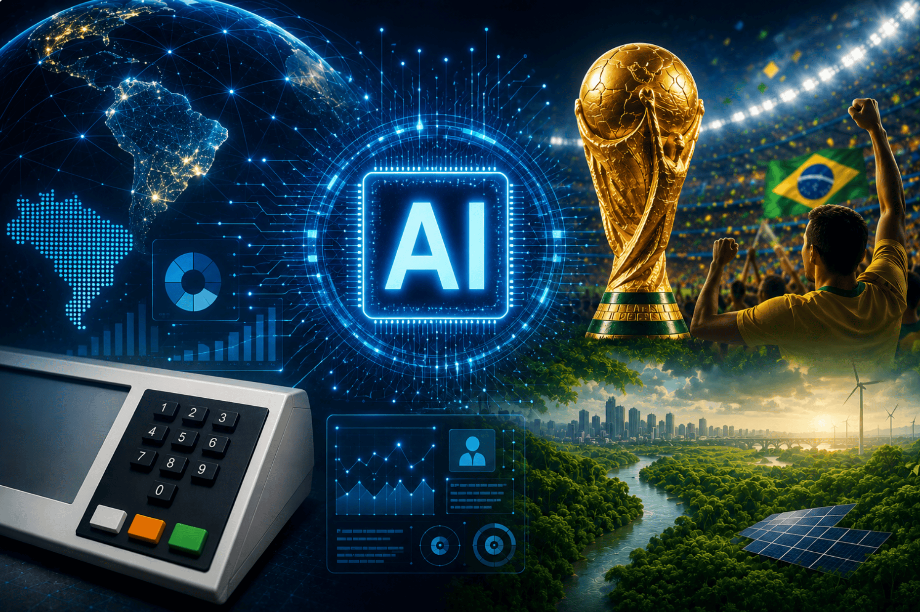 Eleições, Copa do Mundo e COP31: o que esperar da IA em grandes eventos