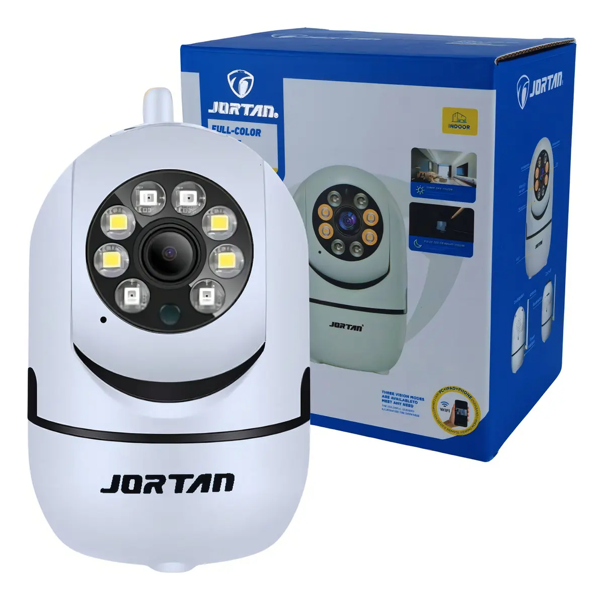 Mini Câmera Ip Wi-fi Yoosee Full Color Com Altotrack Cor Branco