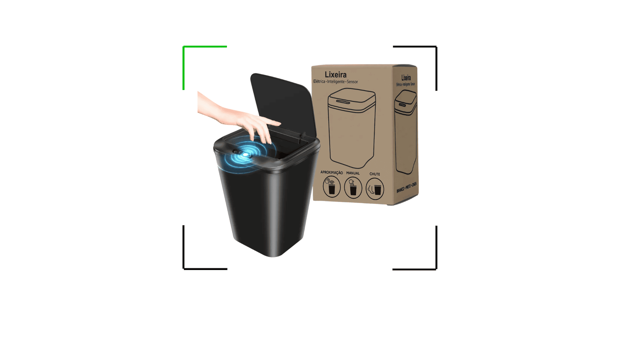 Lixeira Inteligente Automática 16L em Oferta