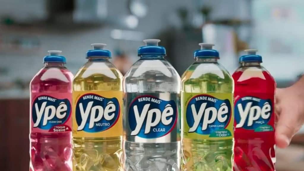 Detergentes da Ypê