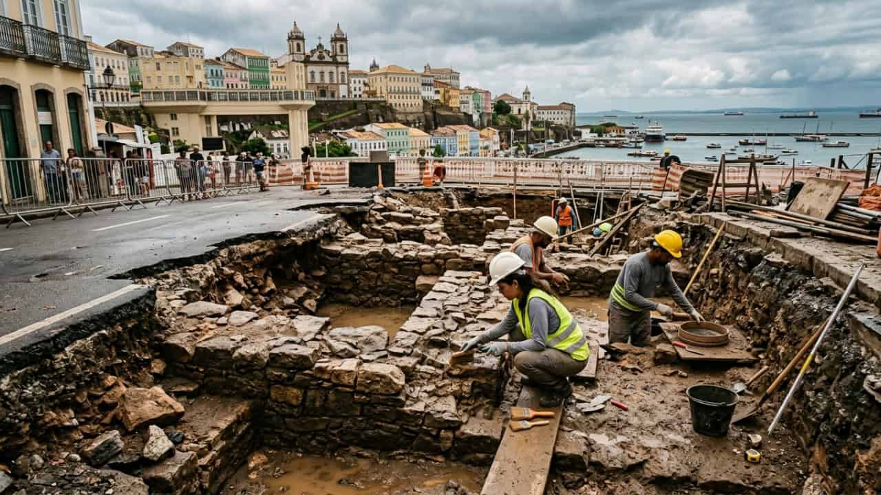 As obras pararam tudo, e o que encontraram vai te surpreender