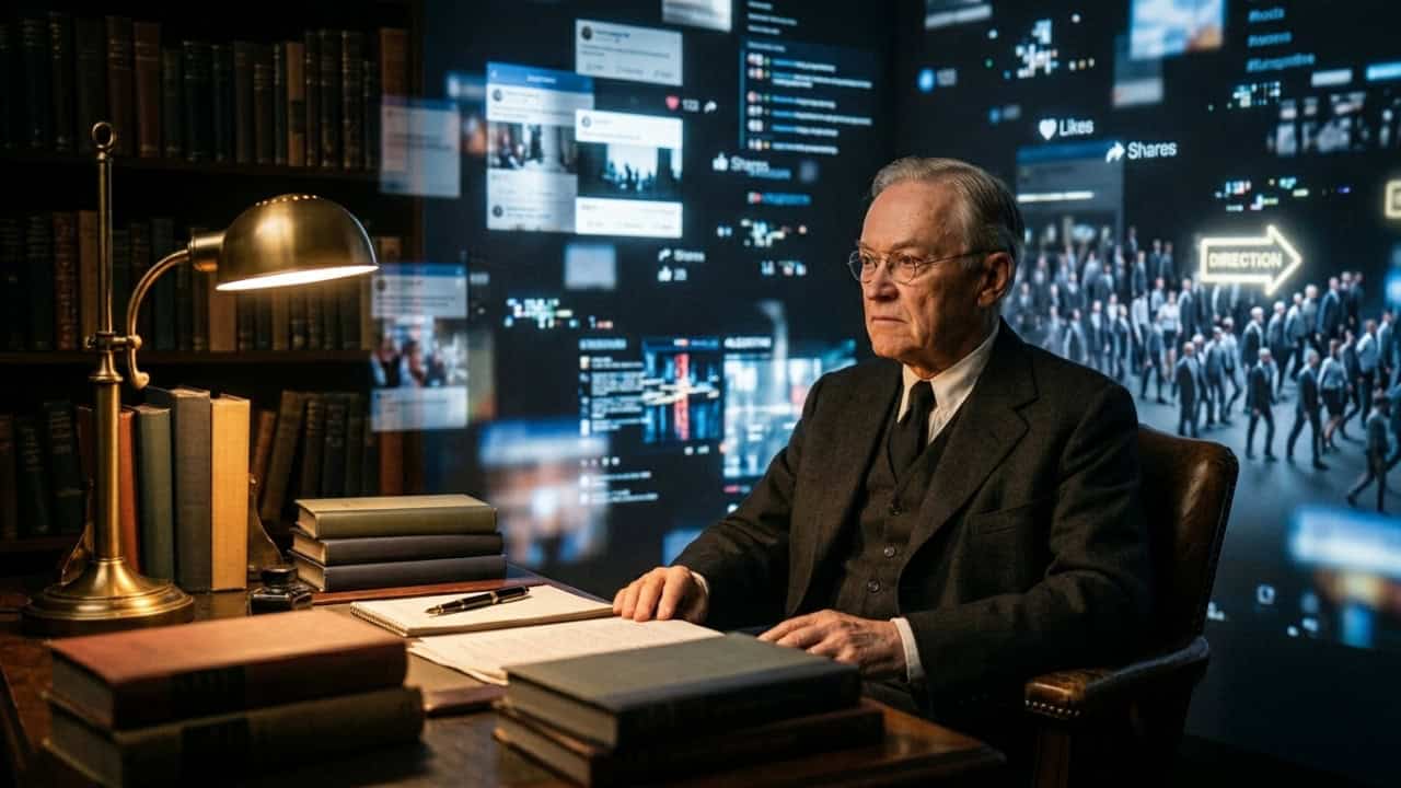 Walter Lippmann, jornalista: “Onde todos pensam da mesma forma, ninguém pensa muito.”