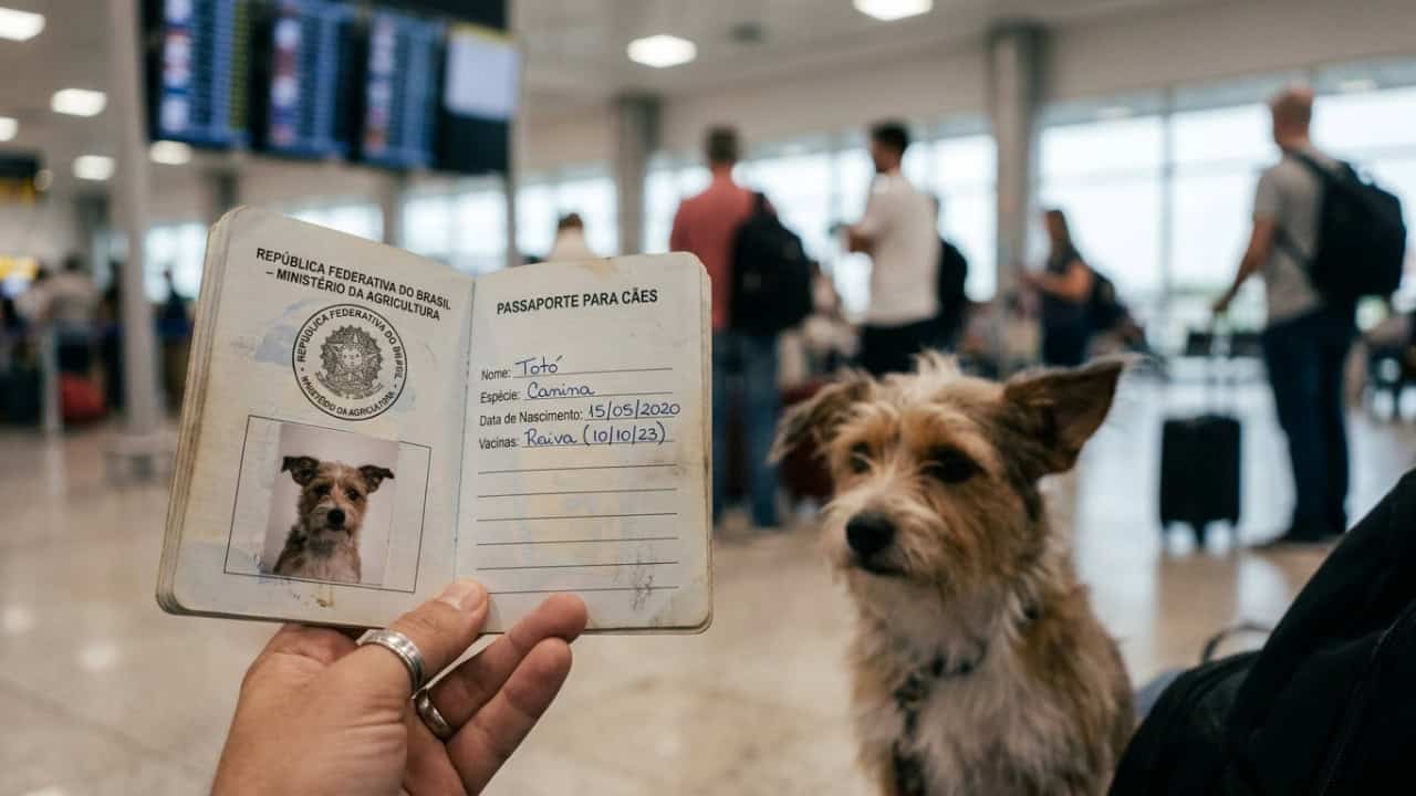 Quanto custa tirar o passaporte para o cachorro em 2026?