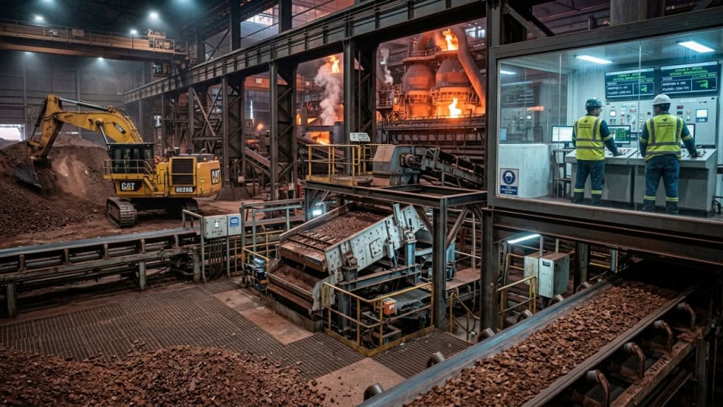 Município mineiro sustenta 15% do aço do mundo e transforma Minas em potência industrial