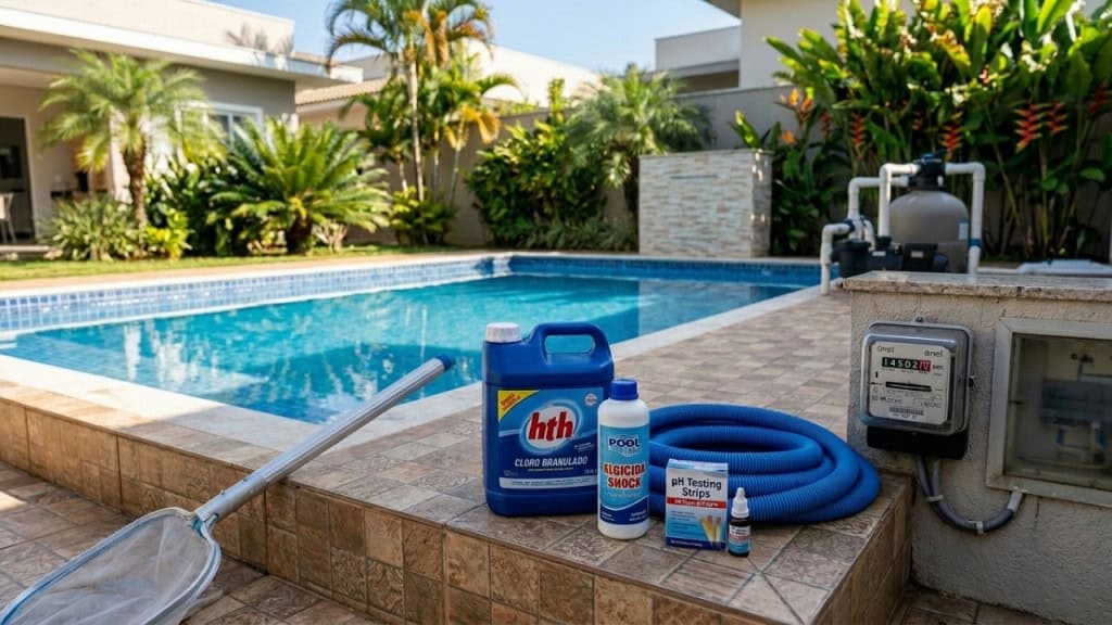 Quanto custa ter piscina em casa?