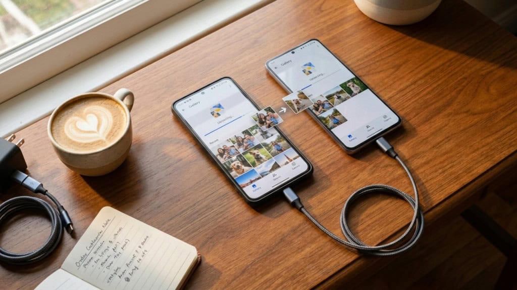 Como transferir todas as fotos de um Android antigo para outro em poucos minutos