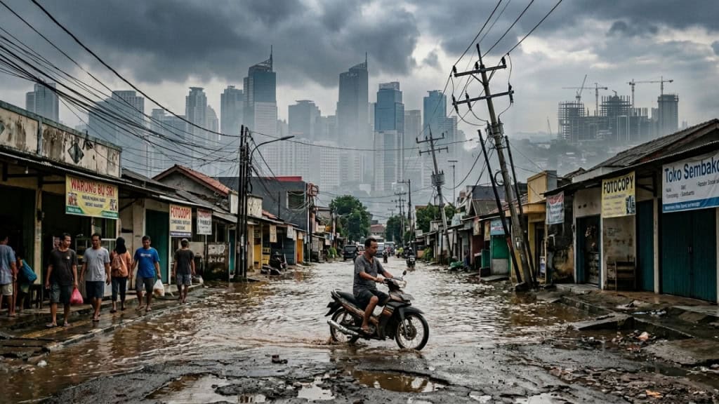 Cidades que estão afundando expõem limite entre engenharia e abandono