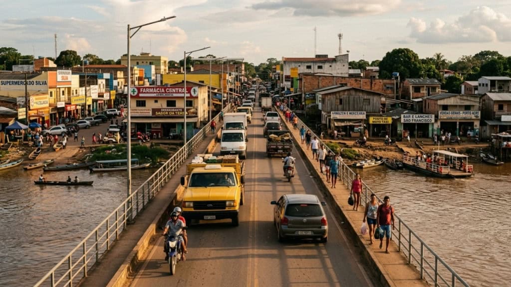 A cidade brasileira que pertence a dois estados ao mesmo tempo e onde moradores de um lado vivem sob leis diferentes dos do outro
