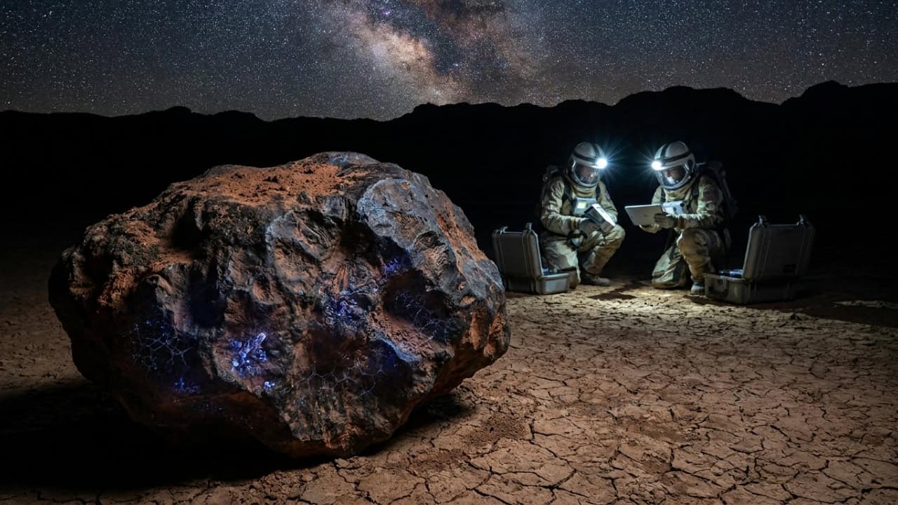 Cientistas acham moléculas orgânicas em meteorito de Marte que trás novidades sobre a origem da vida