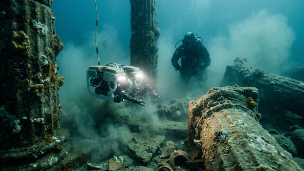 Arqueólogos encontram o maior tesouro da humanidade: eles recuperam uma das 7 maravilhas do mundo do fundo do mar