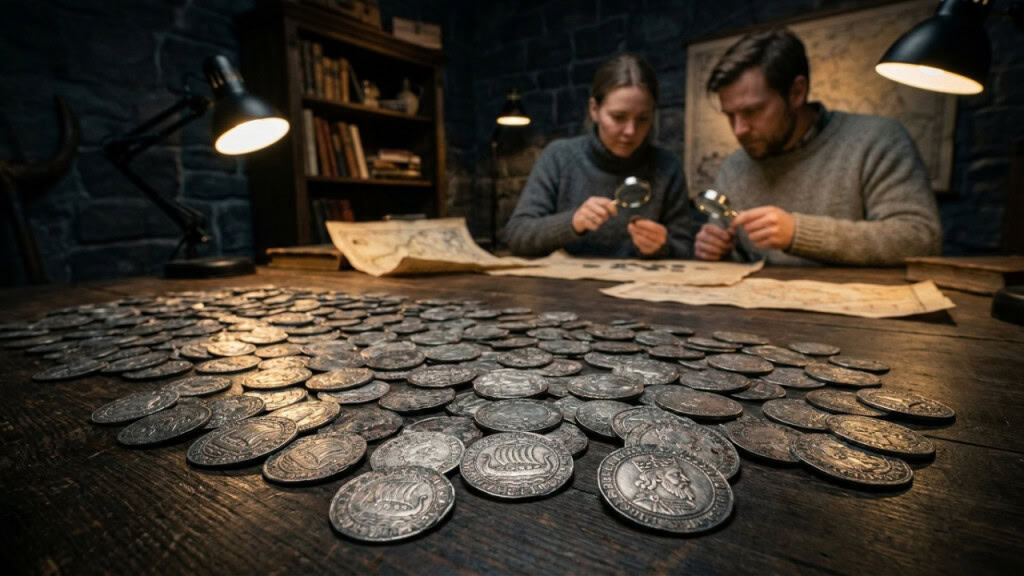 Maior tesouro de moedas da Era Viking na história norueguesa encontrado
