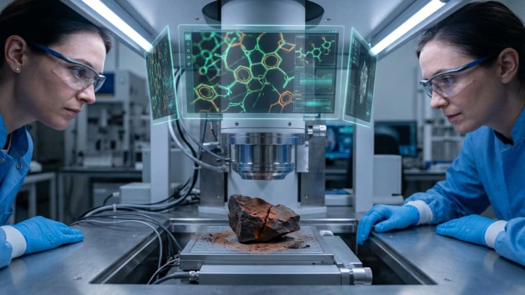 Cientistas acham moléculas orgânicas em meteorito de Marte que trás novidades sobre a origem da vida