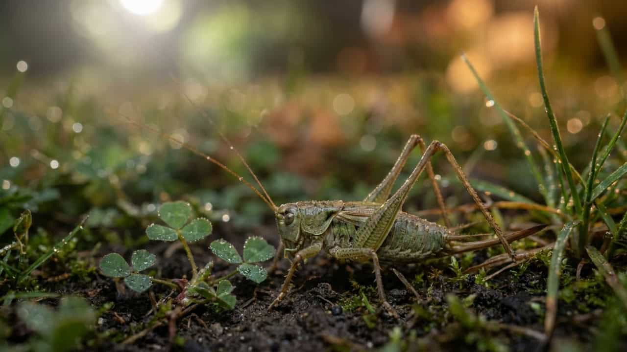 Grilos cantam no seu quintal? A ciência explica o por quê você deveria se alegrar