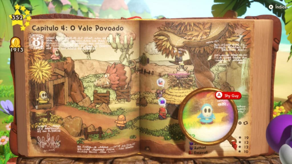 Página de Capítulo Aquarelado