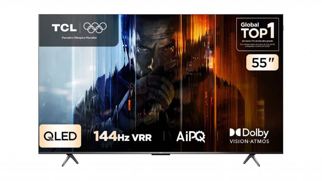 Smart TV TCL QLED 55" (55P8K)