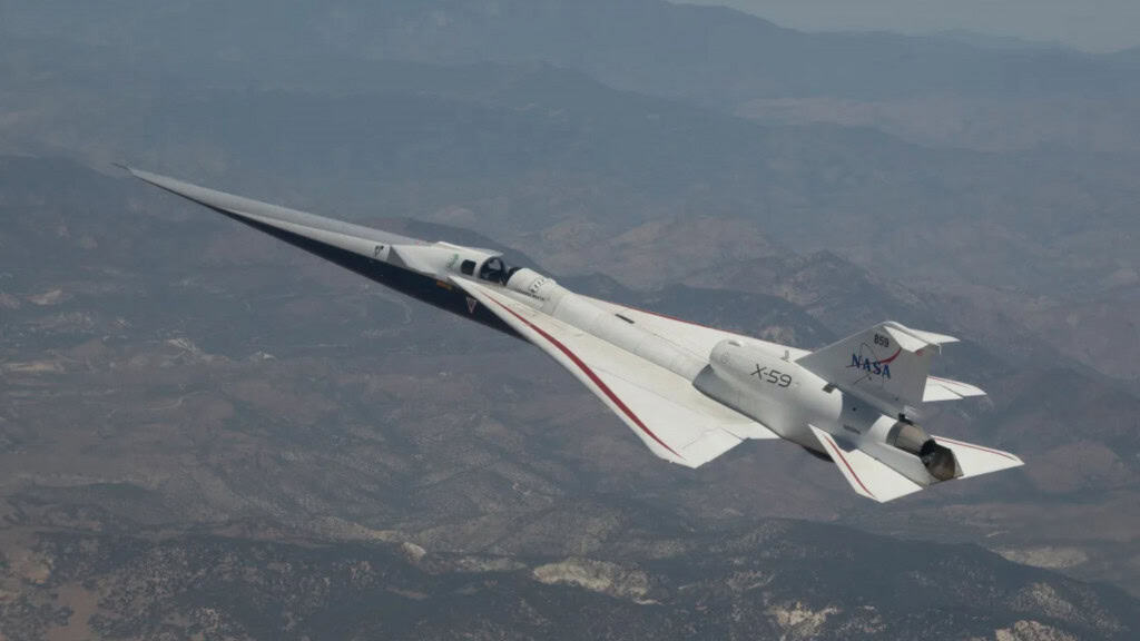 Avião supersônico X-59 da NASA