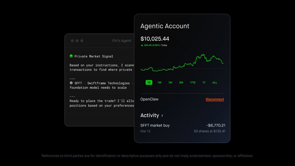 Agente de IA que faz investimentos na sua conta financeira na Robinhood