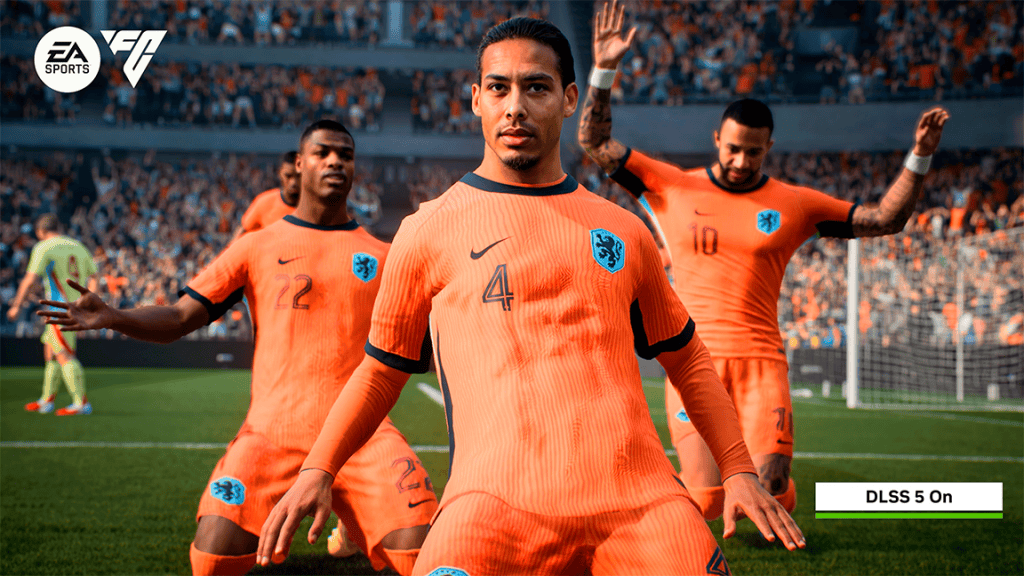 DLSS 5 no EA FC Sports