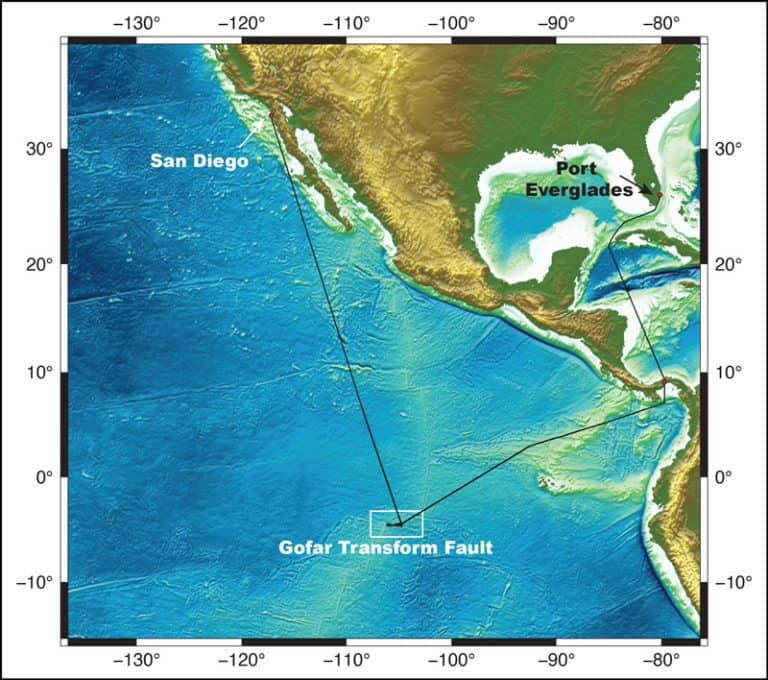 falha gofar pacifico