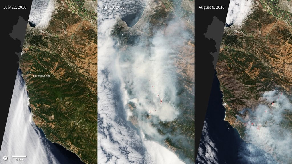 incêndio florestal califórnia