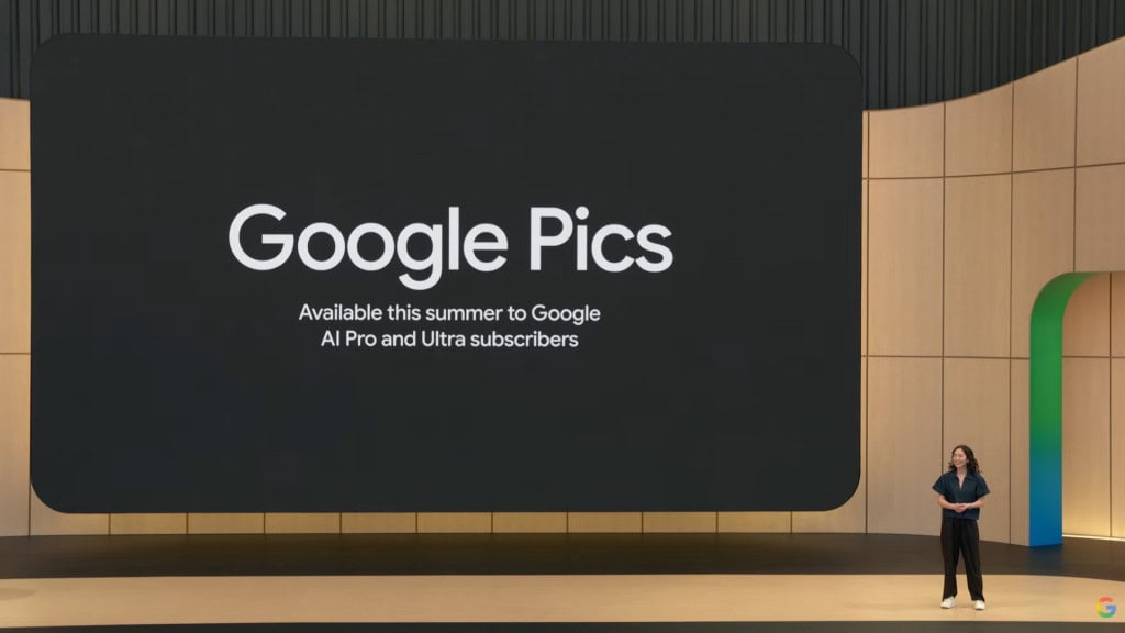 google pics sendo apresentado no i/o 2026