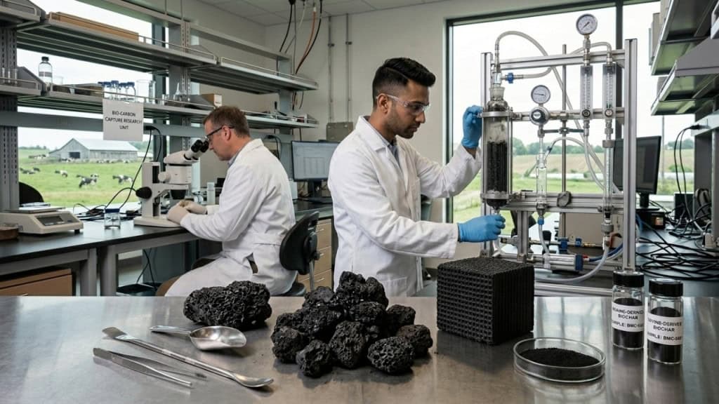 Pesquisadores indianos criaram um composto feito de fezes de boi que consegue absorver CO2 com 58% mais eficácia