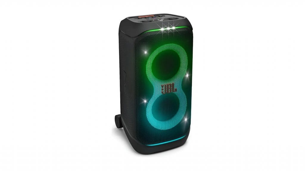 Caixa potente em oferta: JBL PartyBox Stage 320 pode ser sua com desconto